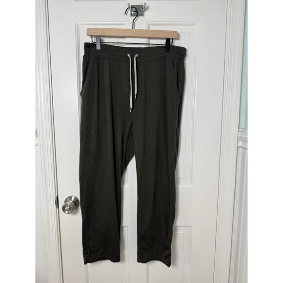 Vuori Men’s Ponto Performance V418 Straight Leg Heather Green Pant Size XL - Picture 1 of 9